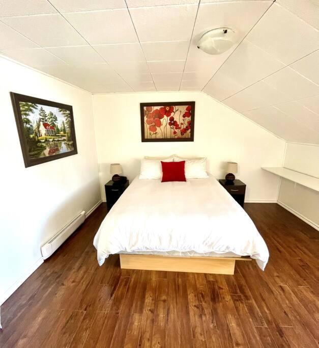 Les Appartements Du Vieil Edifice Metabetchouan-Lac-a-la-Croix Экстерьер фото
